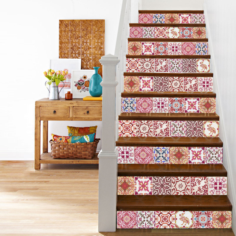 Adelaide Mosaic Tile Wall Sticker, 1 Pack