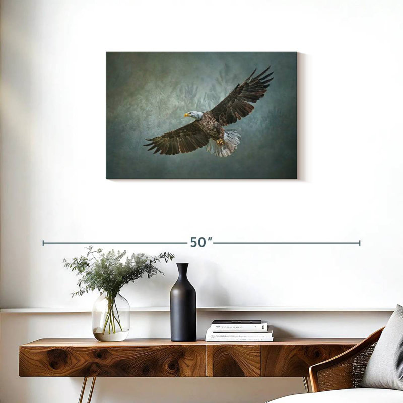 Brampt Majestic Flying Eagle, 20" H x 30" W
