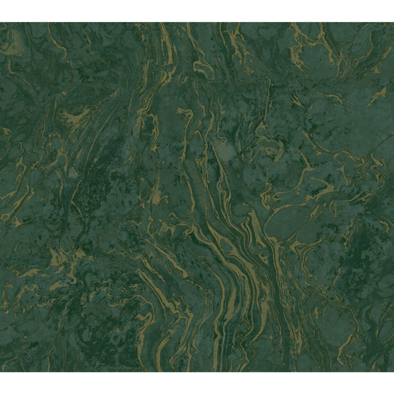 Rouleau de papier peint lisse 27 pi 27 po, Vert