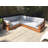 Aulbree 92'' Wide Patio Sectional with Cushions