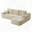 Canapé modulaire en L 104 po-690141608