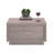 Coffee Table With Elegant Design, Medium Gray