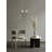 Transitional 2 Light Smoke Crystal Wall Sconce-29552818