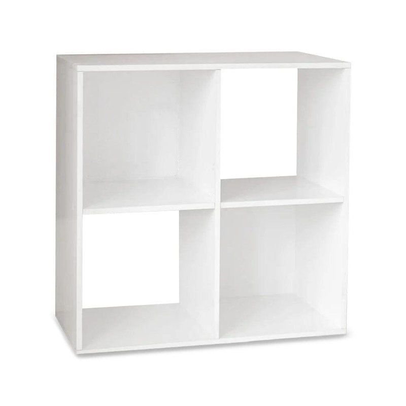 Northville Cube Bookcase, (2 Shelves) 24"H x 24"W x 11.811"D.