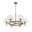 Lustre géométrique à 6 lumières Kirbyville-1283412415