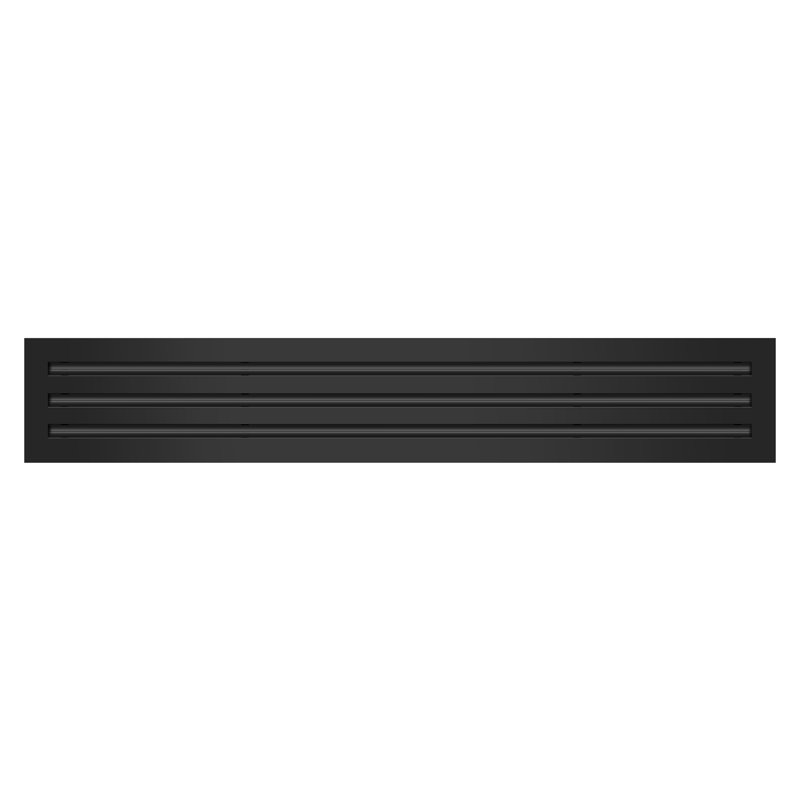 Buildmart - Couvercle d'évent AC moderne 36 x 6 - Diffuseur linéaire standard - Grille de registre