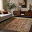 Oriental Machine Printed Area Rug-1969226482