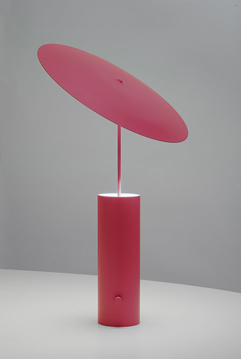 Parasol LED Table Lamp, Red