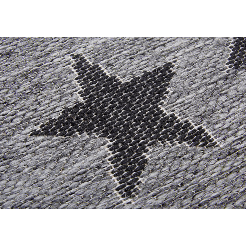 Machine Woven Grey Indoor Rug