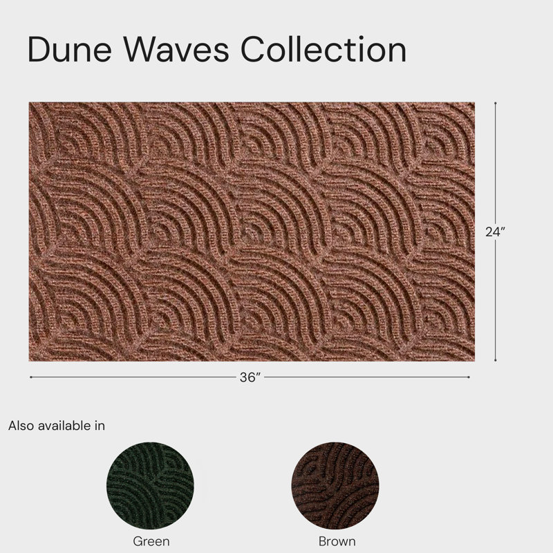 Tapis de sol Ebern Designs, Tanné