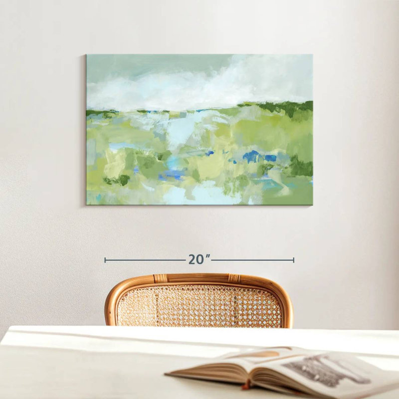 Avery Spring Green I, 16" H x 24" W