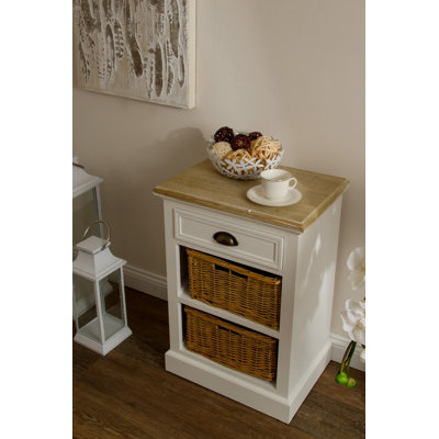 Toscana 47cm W Bedside Table