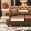 Canapé 63 po avec 2 coussins Chesterfield-1945783542