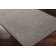 Surles Rectangle Hillside Polyester Area Rug in Taupe