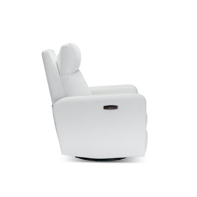 The Glider Plus Chairs, Boucle - White