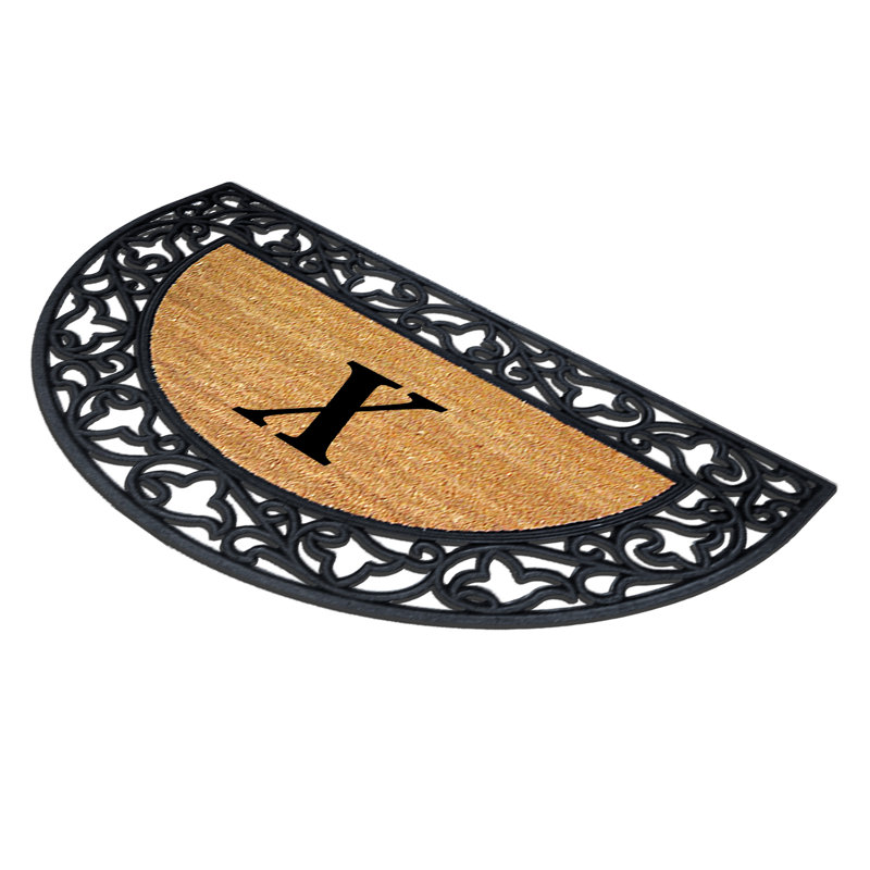 Tapis d'entrée antidérapant 36 po L x 22 po, X