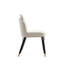 Chaise d'appoint rembourrée en cuir massif Estelle-1660306479