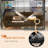 32" Large Hamster Cage On Wheels, Rat Cage For Syrian Hamster, Dwarf Hamster, Gerbils, With Tubing System, Storage Shelf, Running Wheel, Food Dish, Water Bottle