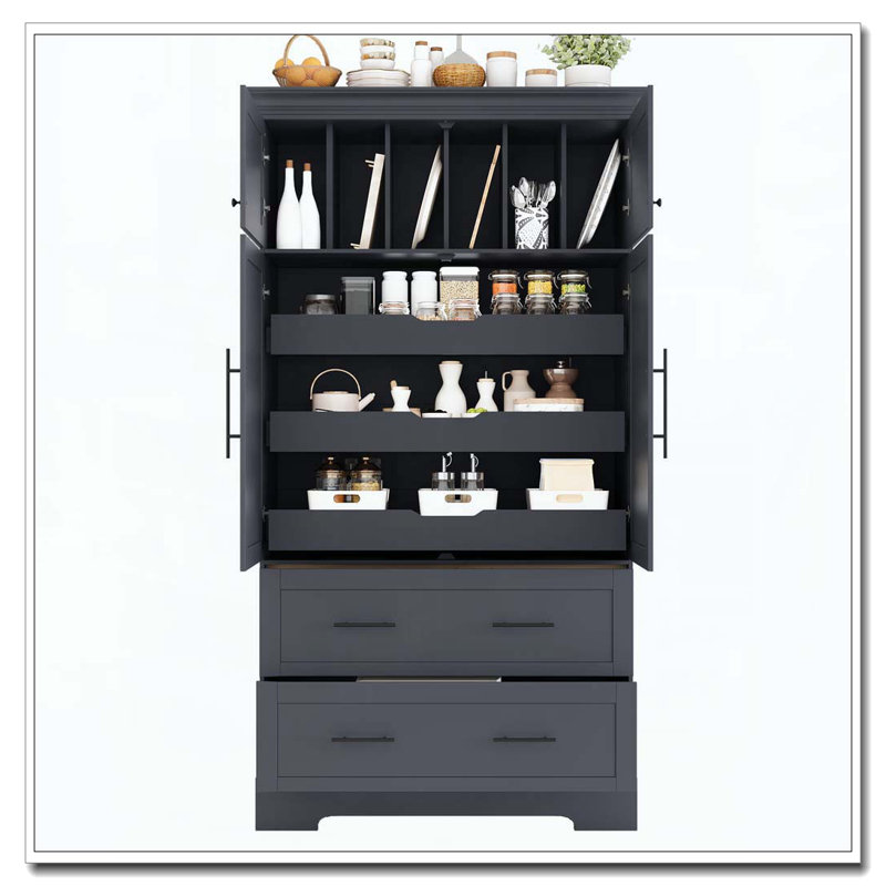 Armoire de rangement Farmry, Gris