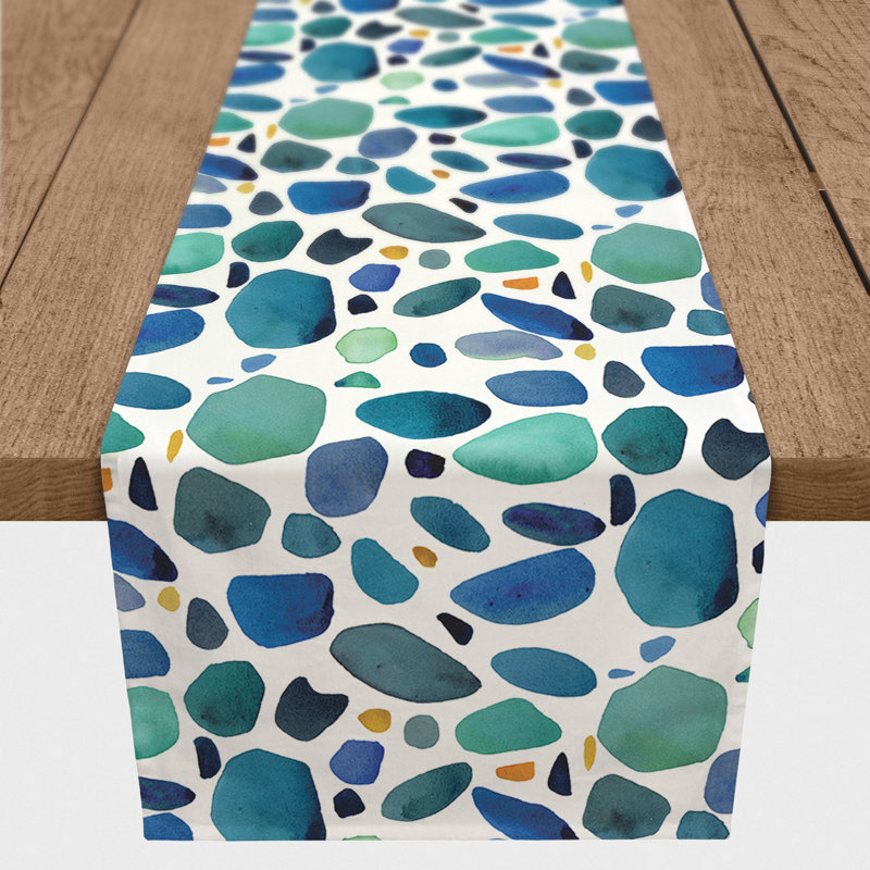 Danila Rectangular Polyester Table Runner, 90" L x 16" W