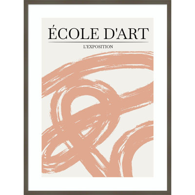 LExposition II by Incado Wood Framed Wall Art Print