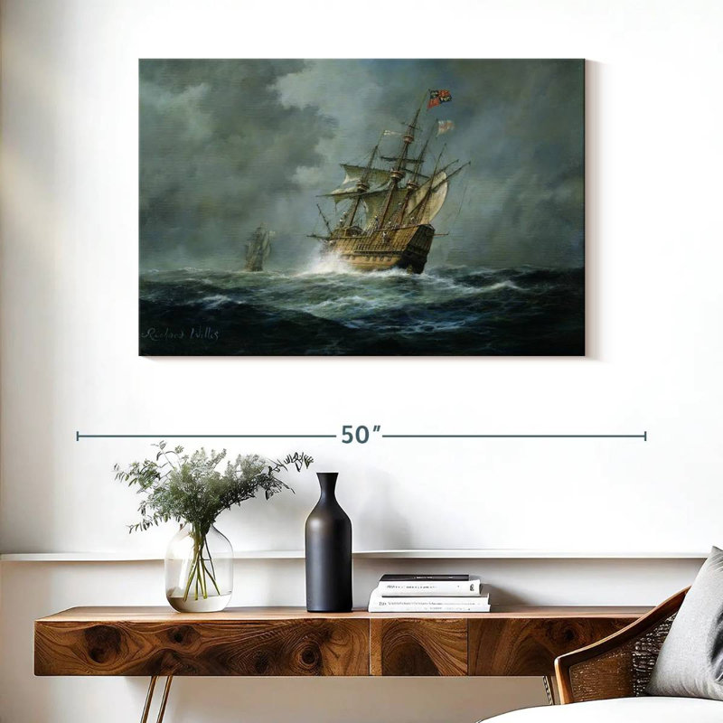 Mait Mary Rose, 26" H x 39" W