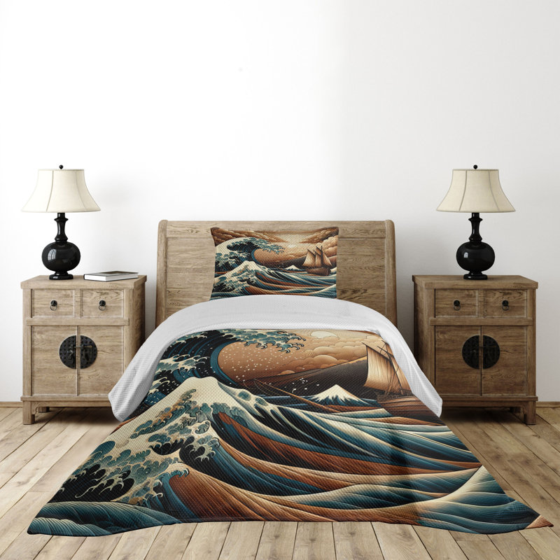 Polyester Coverlet, Twin Coverlet + 1 Standard Shams