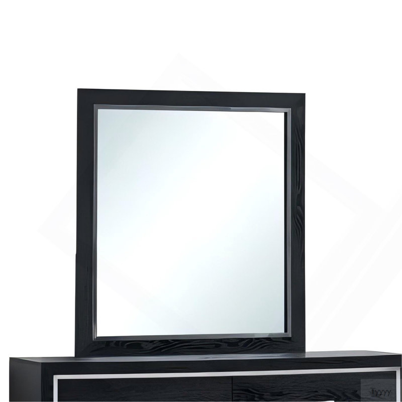 Frame Mirror Black