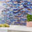 Waterscape 11.82" x 12" Glass Brick Joint Mosaic Wall Tile-93628392