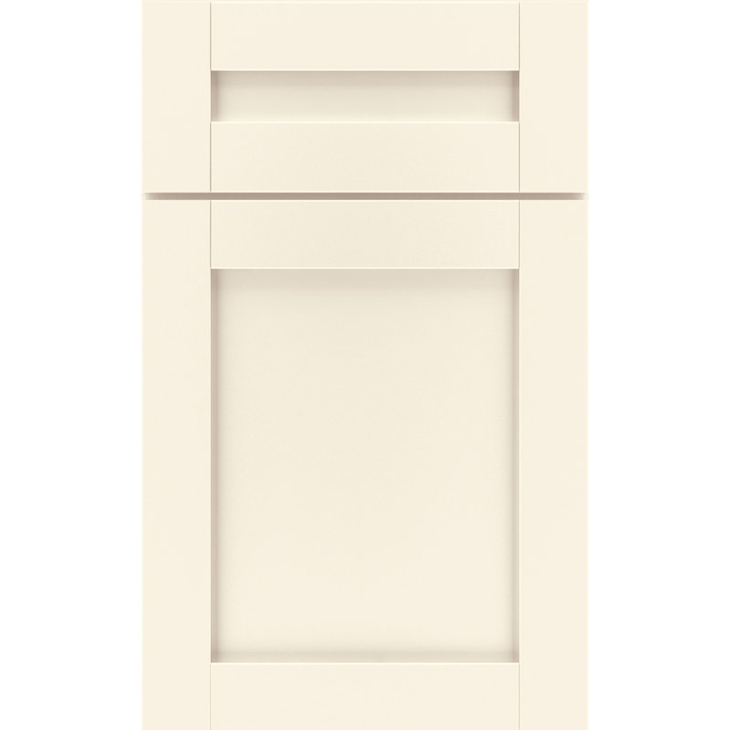 Dwelling Livingston Door Sample, Maple, Sweet Cream