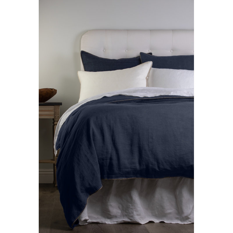 Aisla Linen Duvet Cover, Queen