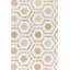 Cosmos 4" Micro Hexagon Polished Marble Mosaic Tile-124468412