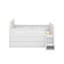 Lit double avec DEL, tiroirs de rangement-1294505226