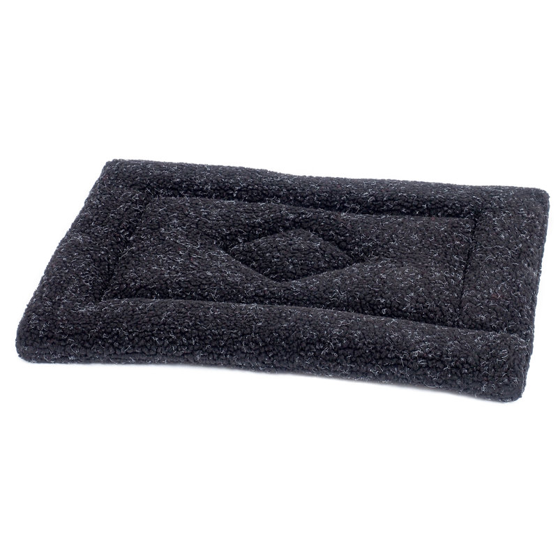 Orthopedic Pet Bed, Black, 54cm W x 39cm D x 4cm H