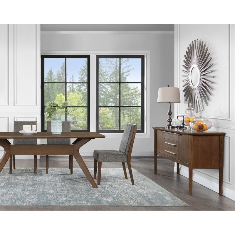 Laycen 6 - Person Four Leg Dining Set
