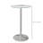 Janieka Round Glass Outdoor Bar Table