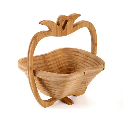 Lark Manor Bamboo Fruit Basket