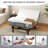 Wayfair Adjustable Bed Frame Base Massage With 12" Mattress-817449845