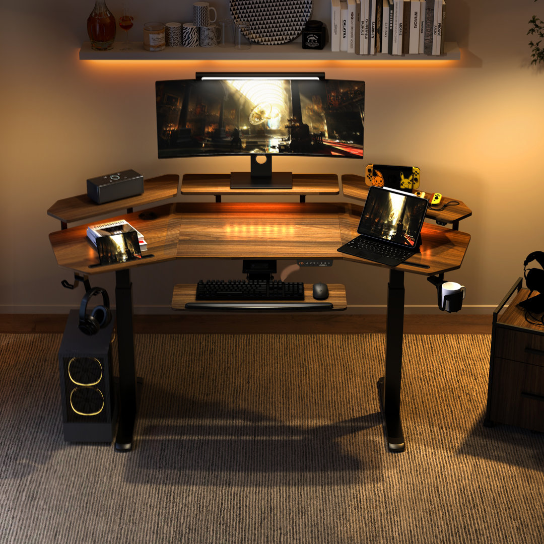 Marlyin 72, Standing Desk 72" Inbox Zero 