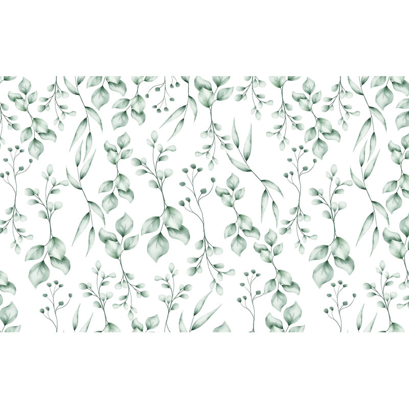 Premium Peel & Stick Wall Mural - Botanical Elegance, 144" L x 210" W