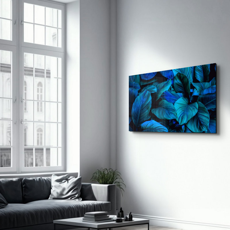 Peinture décorative en verre trempé