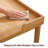 Modern Solid Wood Computer Desk, Home Office Desk