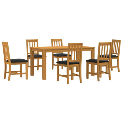 Oak Solid Wood Dining Set