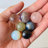 Natural Polished Gemstone Sphere, Decorative Accent, Smooth Ball Home Decor, 15-25mm-91271001