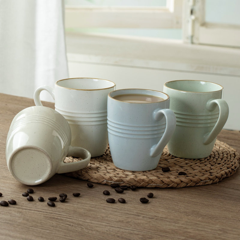 Delaenie Stoneware Coffee Mug, Multicoloured