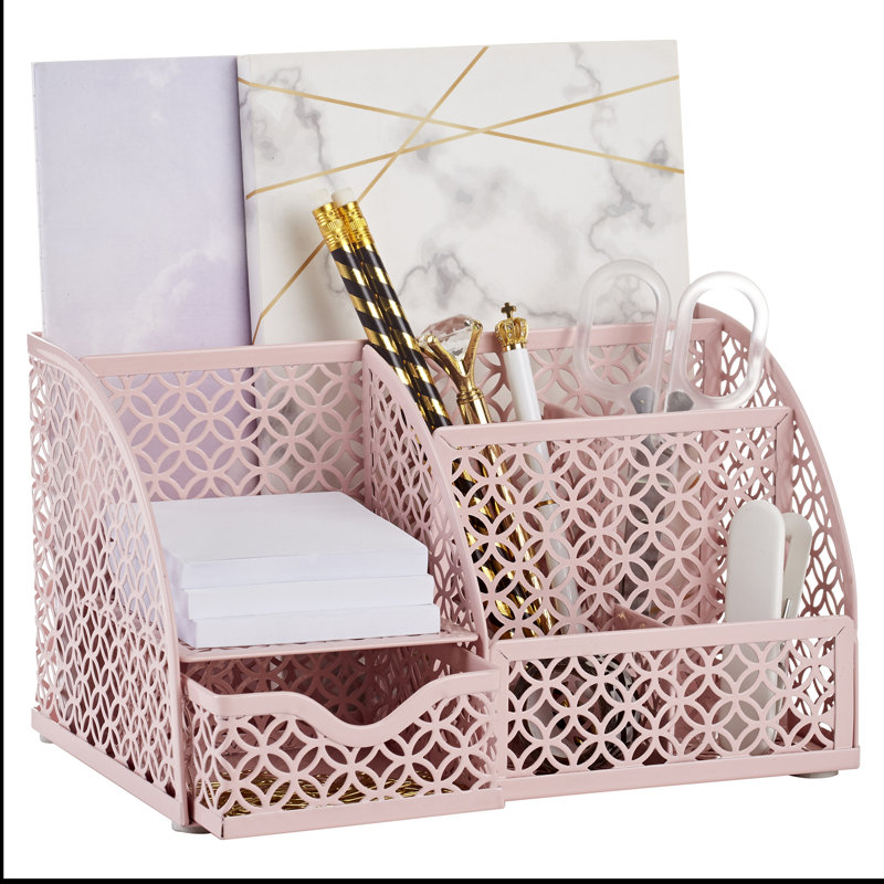 Organisateur de bureau Kalb, Rose