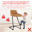 Tabouret de comptoir rembourré avec structure en métal-1181775520-1182117098