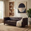 3 Seater Leather Sofa-1687346569
