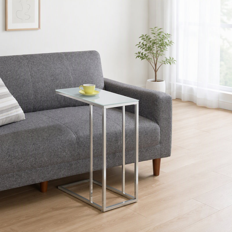 Table d'appoint Connor Chrome