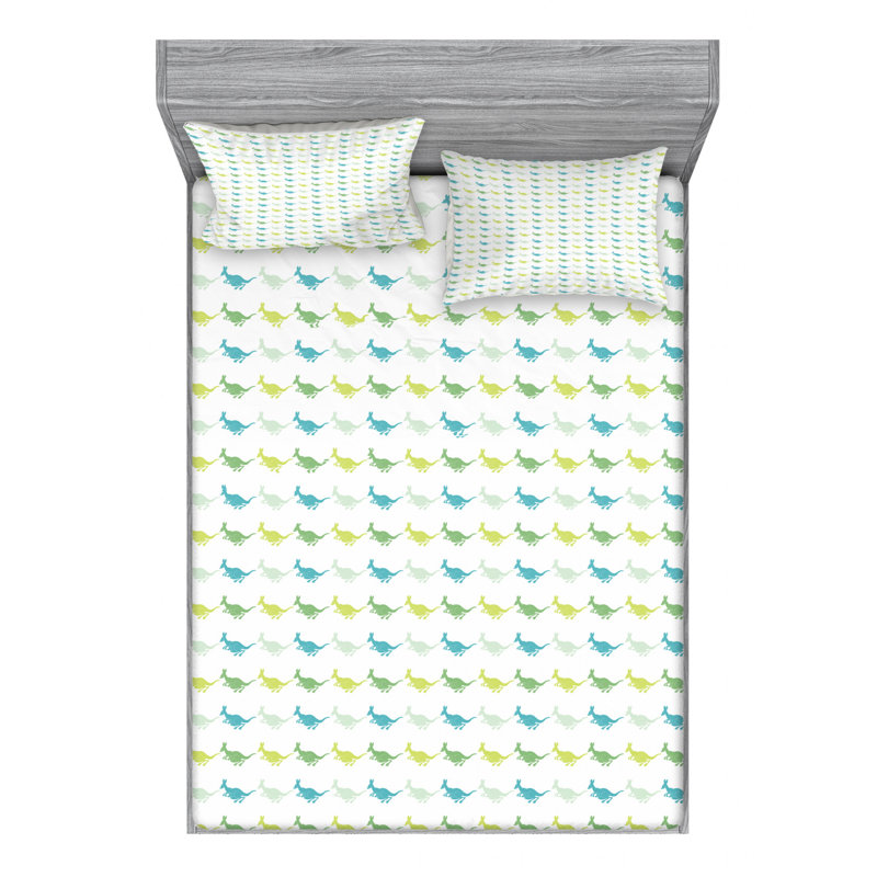 Ensemble de draps kangaroo, Ensemble de draps pour lit double avec un drap-hou